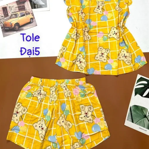 Đồ bộ vải tonl quần đùi áo sát nách bèo
