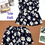 Đồ bộ vải tonl quần đùi áo sát nách bèo