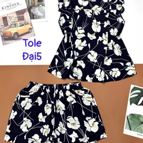 Đồ bộ vải tonl quần đùi áo sát nách bèo