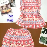 Đồ bộ vải tonl quần đùi áo sát nách bèo