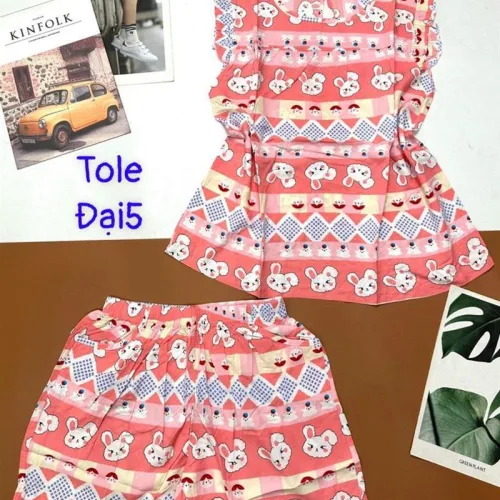 Đồ bộ vải tonl quần đùi áo sát nách bèo
