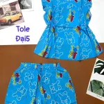 Đồ bộ vải tonl quần đùi áo sát nách bèo