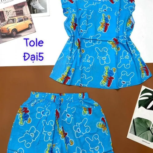 Đồ bộ vải tonl quần đùi áo sát nách bèo