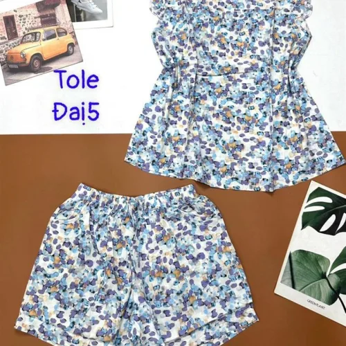 Đồ bộ vải tonl quần đùi áo sát nách bèo