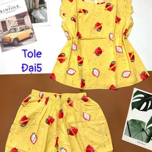 Đồ bộ vải tonl quần đùi áo sát nách bèo