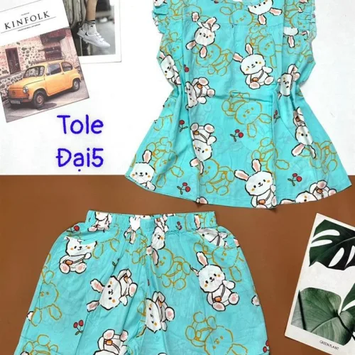Đồ bộ vải tonl quần đùi áo sát nách bèo