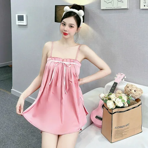 đog bộ latin quần đùi áo dây trơn nhún