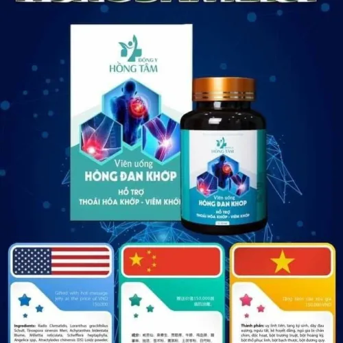Đông Y Hồng Tâm khắc tinh của bệnh đau khớp – viêm khớp