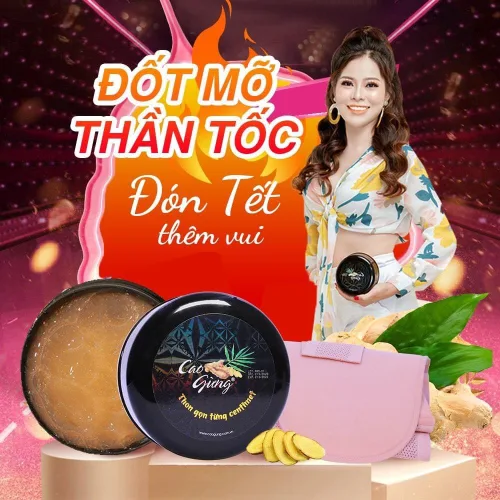 ĐỐT MỠ ĐÓN TẾT với Cao Gừng