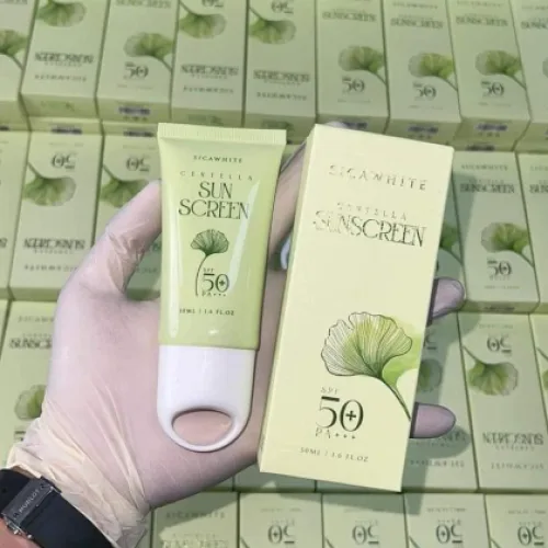 Đột phá mới Kem Chống Nắng Rau Má Sica White Centella 2024