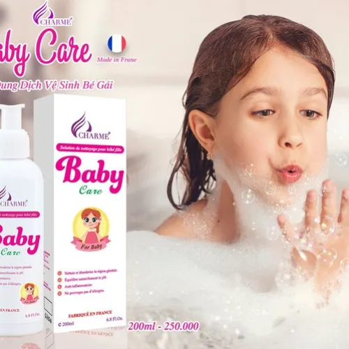 Dung dịch vệ sinh bé Baby Care Charme chính hãng