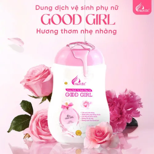 Dung Dịch Vệ Sinh Phụ Nữ Charme Good Girl 150ml - Hỗ Trợ Cấp Ẩm Làm Sạch Dịu Nhẹ