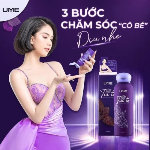 Dung Dịch Vệ Sinh Phụ Nữ Tía Tô UME Ngọc Trinh 150ml giải pháp các vấn đề vùng kín
