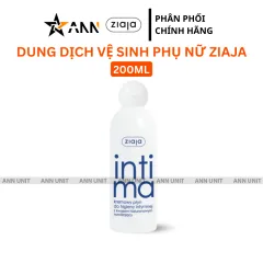 Dung Dịch Vệ Sinh Phụ Nữ Ziaja Intimate 200ml Xanh Dương Đậm