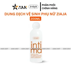 Dung Dịch Vệ Sinh Phụ Nữ Ziaja Intimate With Ascorbic Acid 200ml
