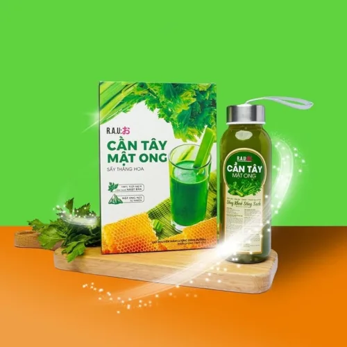 Được mệnh danh là “thần dược” – nước ép cần tây mật ong nhật bản