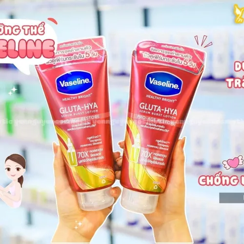Dưỡng thể vaseline 70x đỏ chính hãng Thái Lan