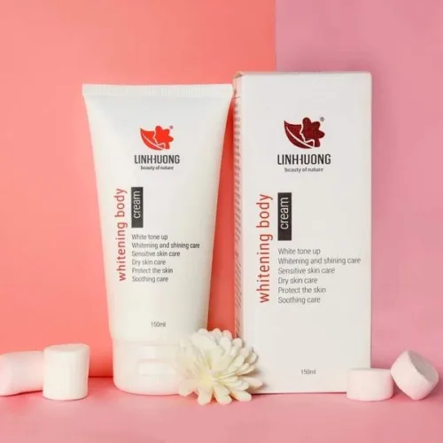 Dưỡng trắng da hoàn hảo với Whitening Body Cream LINH HƯƠNG