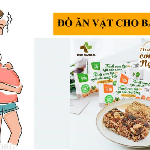 👍💢 Thanh cơm lức Herbslim món ăn vặt dành cho mẹ bầu 👍💢