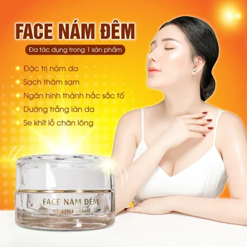 Face nám đêm N Collagen  – thay nàng giải quyết mọi nỗi lo về nám