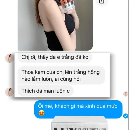 Feedback kem body Lux của chị khách hotgirl