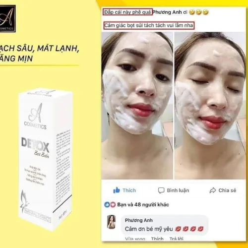 Feedback xài Detox bọt biển chất ngất