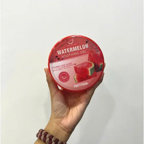 Gel Dưỡng Da Đa Năng Prettyskin Dưa Hấu Watermelon Soothing Gel 300ml