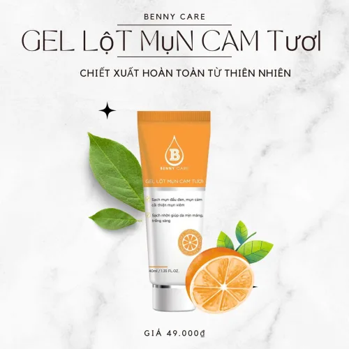 Gel Lột Mụn Cam Tươi MD Beauty Benny Care