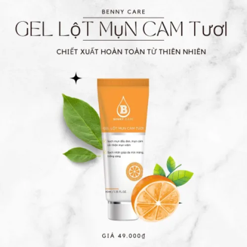 Gel Lột Mụn Cam Tươi MD Beauty Benny Car