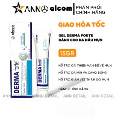 Gel Mụn Derma Forte Topical Tuýp 15g - Giảm Mụn Mờ Thâm