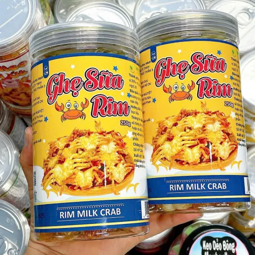 Ghẹ Sữa Rim Loại Ngon 250g Hộp