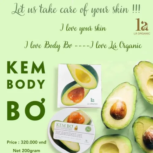 Gì chứ muốn trắng khoẻ auto xinh thì không thể thiếu Kem Body Bơ