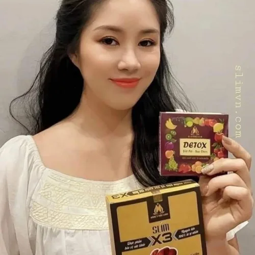 Giảm cân  SlimX3 Đông y Mộc Linh dành cho cơ địa khó giảm