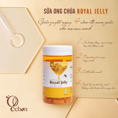 Gìn giữ sắc xuân – đánh bay sạm nám viên sữa ong chúa Royal Jelly