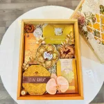 Giỏ Quà 5 Món - Quà Tặng Tết Sang Trọng - Quà Trang Trí Tết - Giỏ Quà Tết