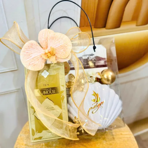 Giỏ Quà Tết Trong Suốt - Quà Tặng Tết Sang Trọng - Quà Trang Trí Tết