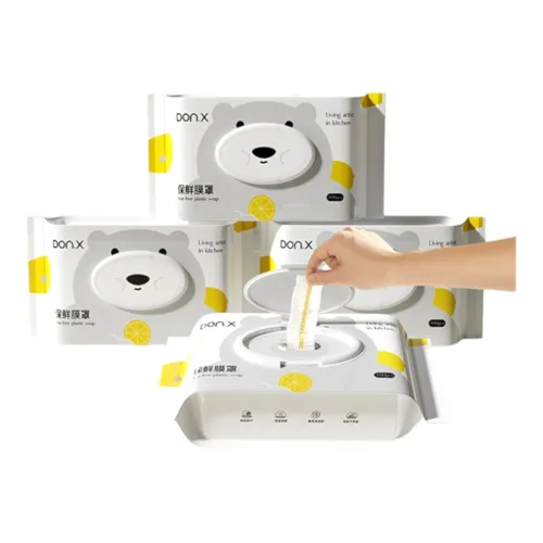 Gói 100 Màng Bọc Thực Phẩm Dạng Rút Siêu Dai Có Nắp Đậy Kính 30X14cm