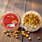 Hạnh Nhân Rang Bơ 450g - Hộp Tròn Lớn Hộp Quà Tết 2026