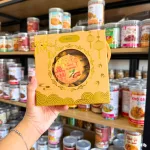Hạnh Nhân Rang Bơ Nust Almond Thơm Ngon - Hộp Quà Tết