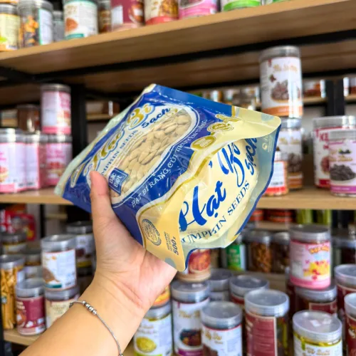 Hạt Bí Minh Phát Loại 1 500g Màu Xanh - Hạt Bí Sạch Minh Phát