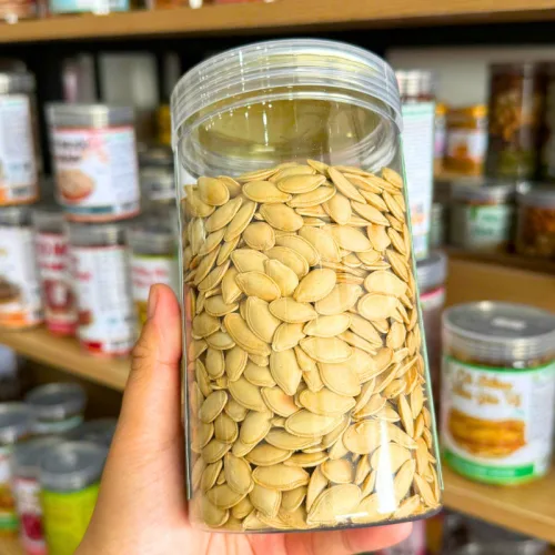 Hạt Bí Trắng Loại Đặc Biệt 350g - Hũ Pet