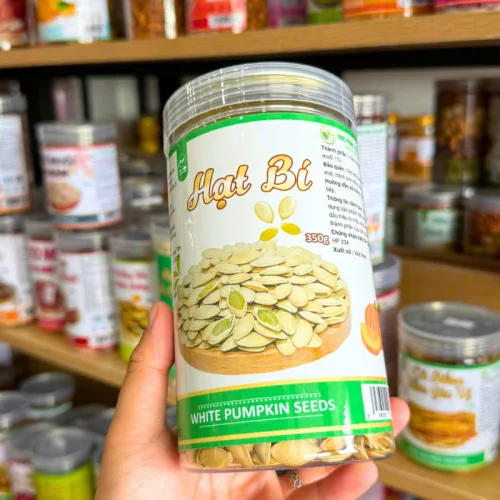 Hạt Bí Trắng Loại Đặc Biệt 350g - Hũ Pet