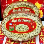 Hạt Bí Trắng Loại Ngon 400g Hộp Ovan Hộp Quà Tết 2026