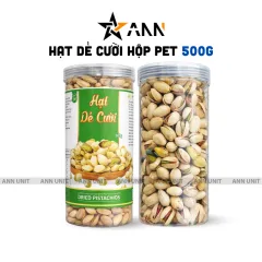 Hạt Dẻ Cười Loại Ngon 500g Không Tẩy Trắng Hàng Mỹ Hộp Pet