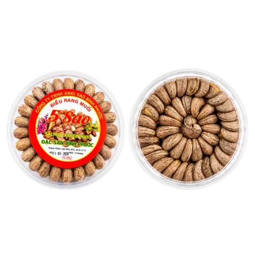 Hạt Điều Rang Muối 5 Sao Bình Phước 500g