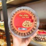 Hạt Điều Xếp Hoa Hộp Tròn 500g(Ba miền)