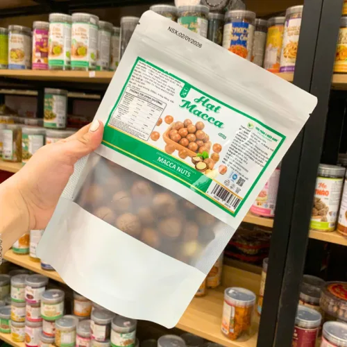 Hạt Macca 400g Túi Zip Sữa