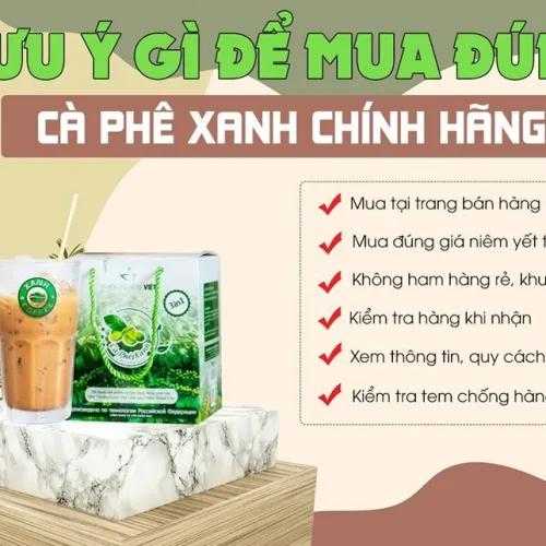 Hãy là người mua hàng thông thái khi mua Cà Phê Xanh kháng mỡ