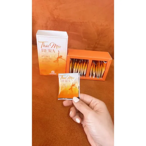 Hello ngày mới với 2 viên trà thảo mộc giảm cân Hera
