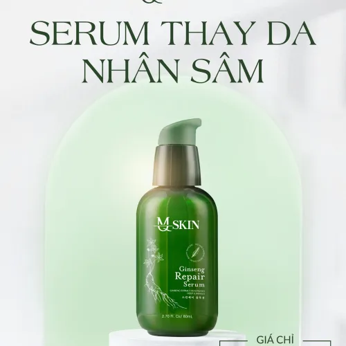 ✨✨Hồi sinh nhan sắc với thay da nhân sâm MQ Skin